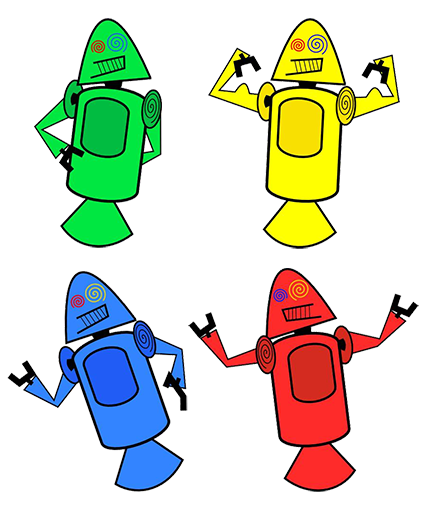 primeiro mascote do android 